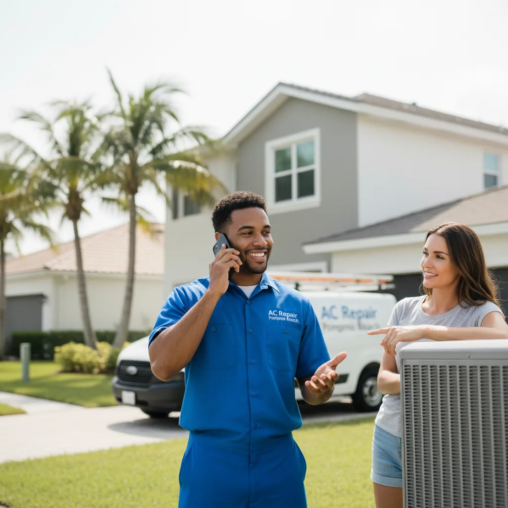 AC Repair Pompano Beach customer support in Baskerville